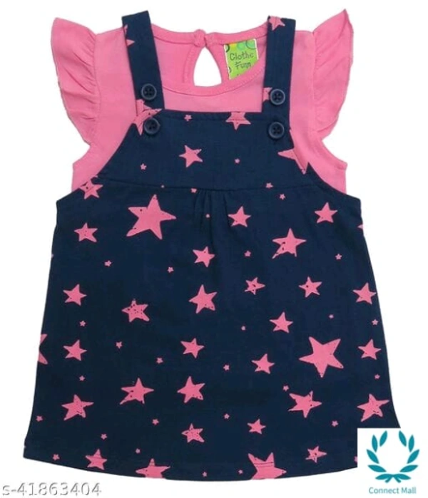 Cutiepie Fancy Girls Dungarees - 2-3 Years